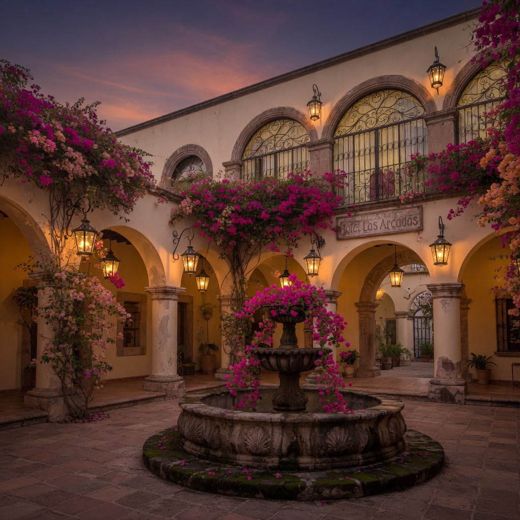 Patio de hotel